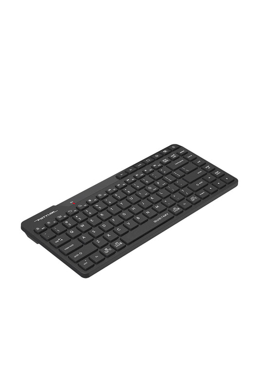 A4Tech - A4Tech FBK26C AS Black Rechargeable Compact QuietKey Keyboard - black