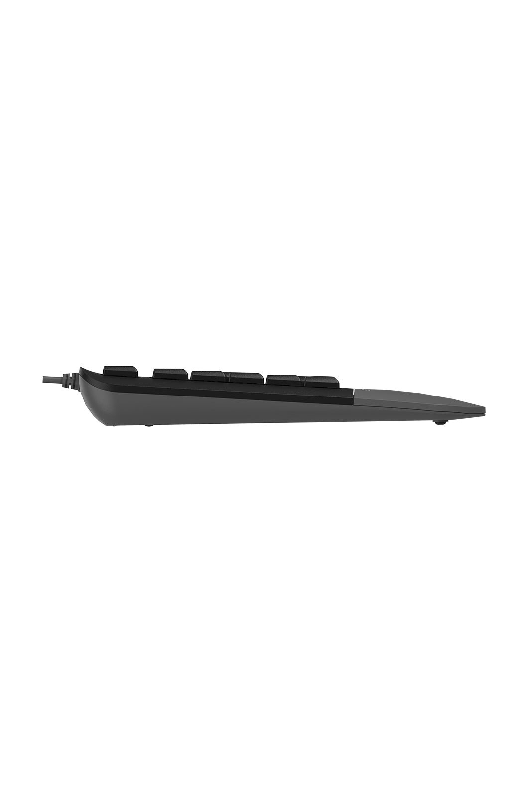 A4Tech - A4Tech FK20 Grey Full Size Multimedia Wired Keyboard - grey
