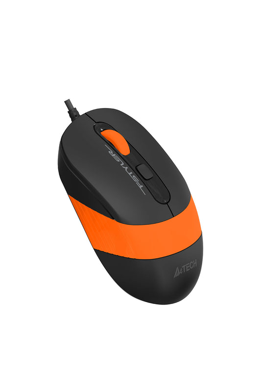 A4Tech - A4Tech FM10S Orange Silent Wired Office Mouse - orange