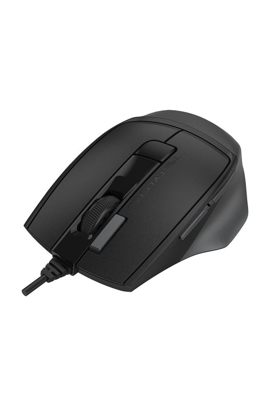 A4Tech - A4Tech FM45S Air Stone Grey Dual-Function Wired Silent Mouse - stone-grey