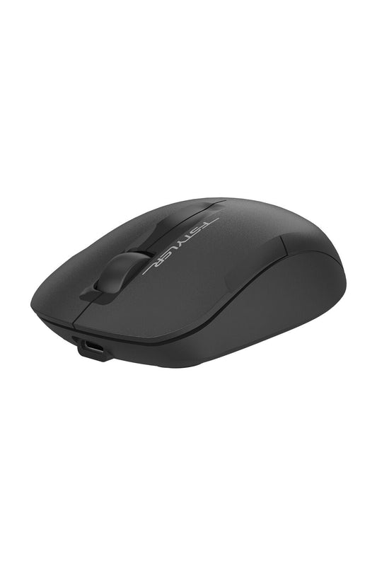 A4Tech - A4Tech FG15CS Air2 Black Compact Dual-Mode Silent Wireless Mouse - black