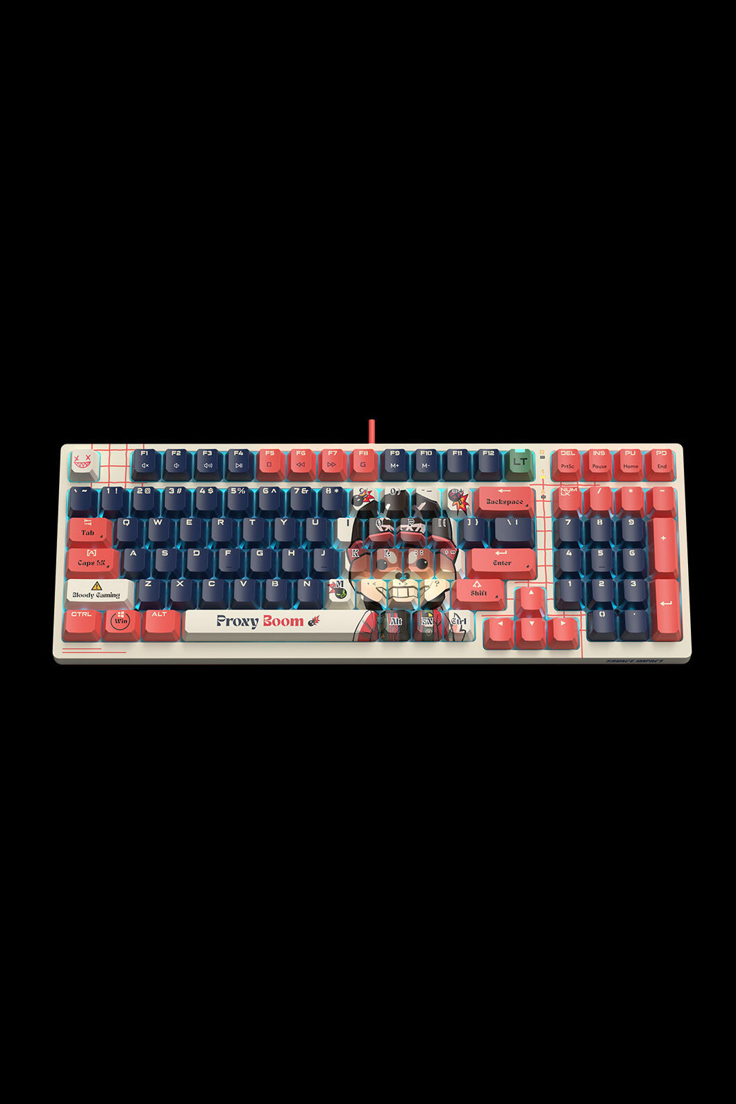 BLOODY - AT98 Optical Switch Mechanical Keyboard - proxy-boom