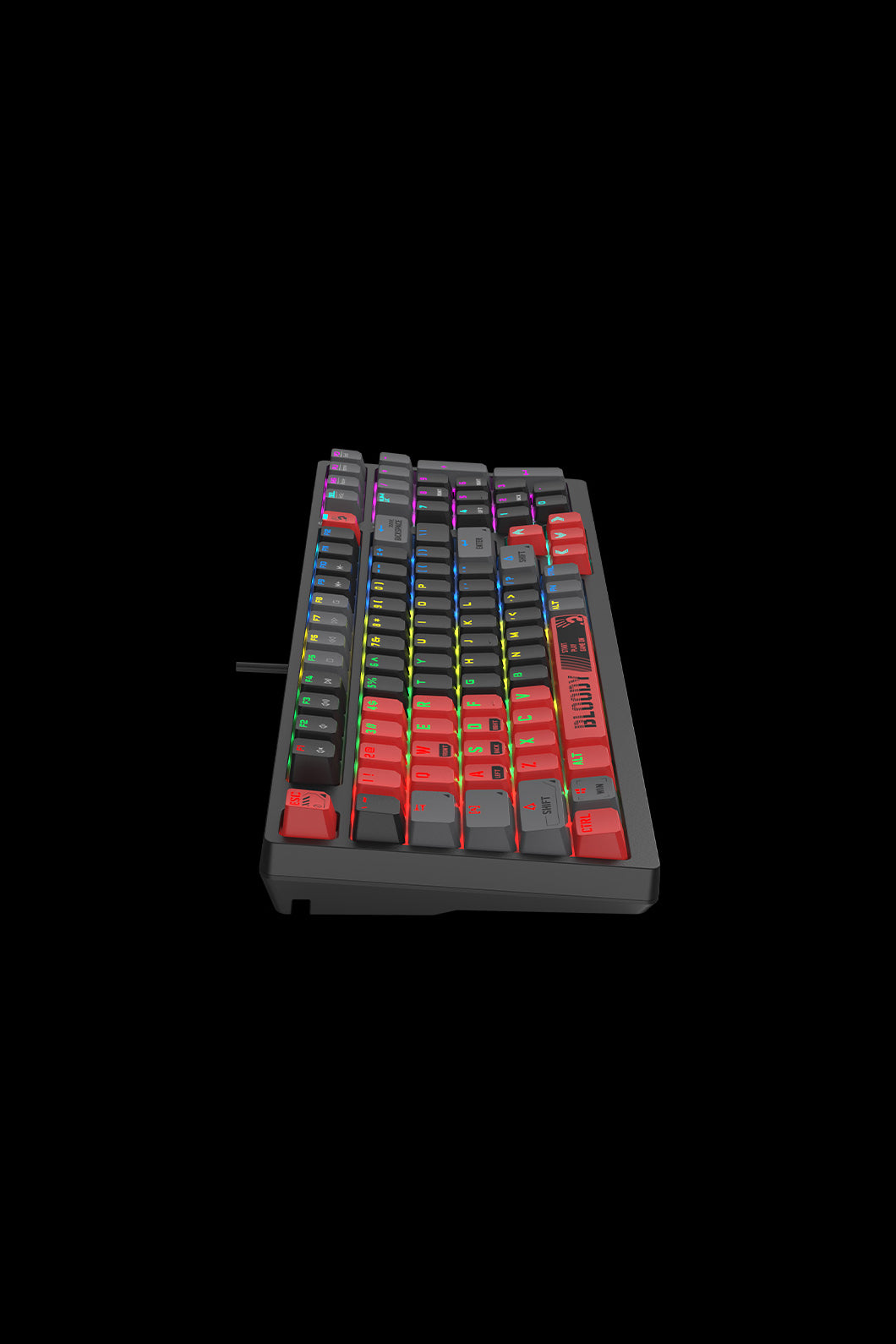 BLOODY - S98 BLMS Mechanical Keyboard 80% - sports-red