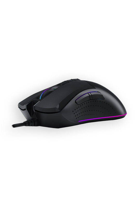 BLOODY - Bloody W90 Max Stone Black Full Size 15-Zone RGB 10,000 CPI Gaming Mouse - stone-black