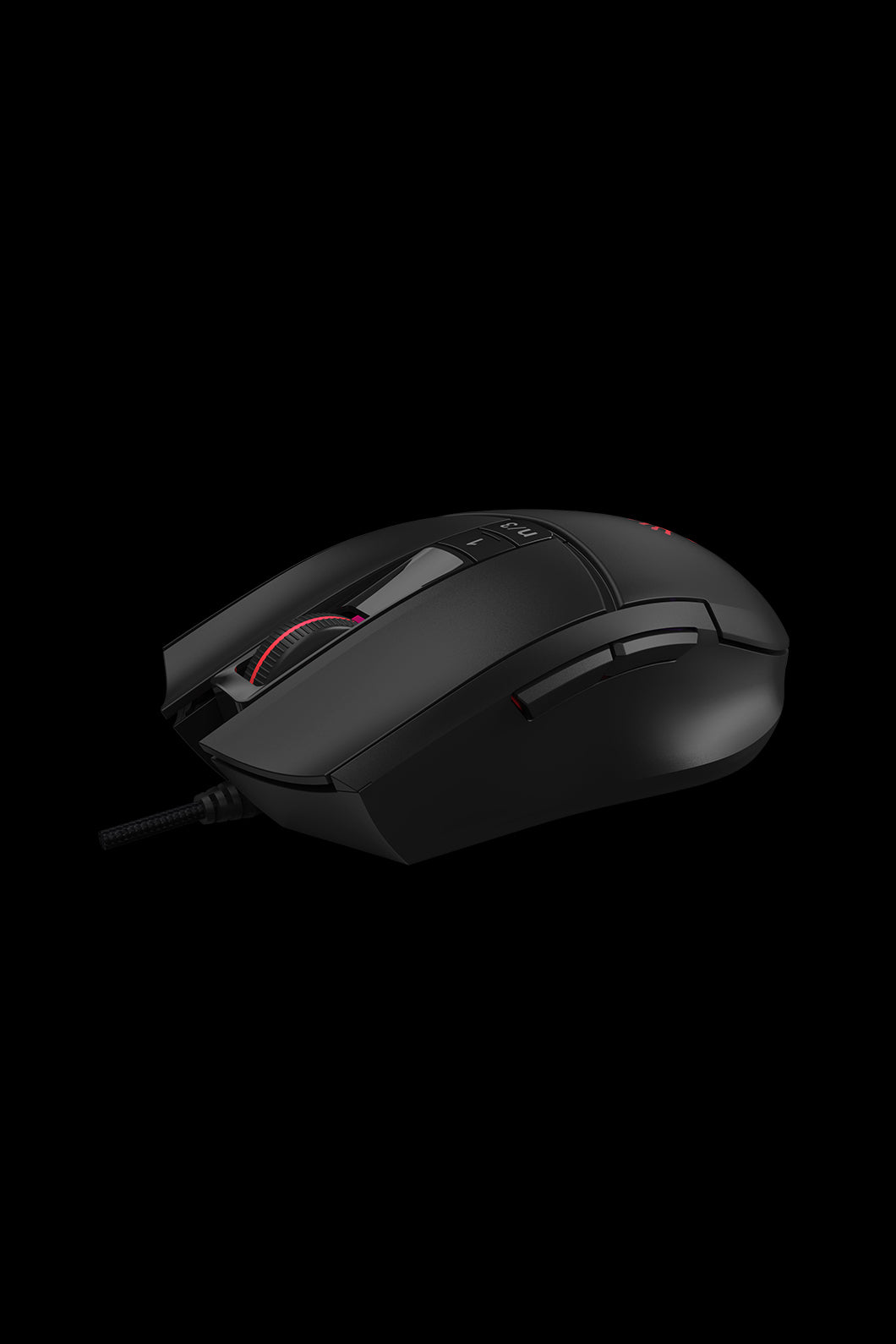 BLOODY - Bloody L65 Max-AC Stone Black Lightweight Honeycomb RGB 12,000 CPI Gaming Mouse - stone-black