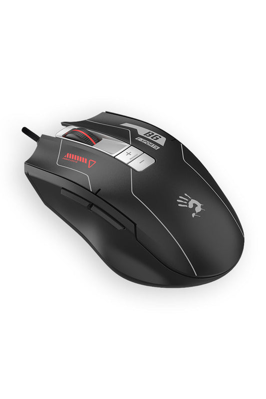 BLOODY - Bloody ES8 Lightweight Esports Sports Black Symmetric 7-Button Esports Gaming Mouse - sports-black