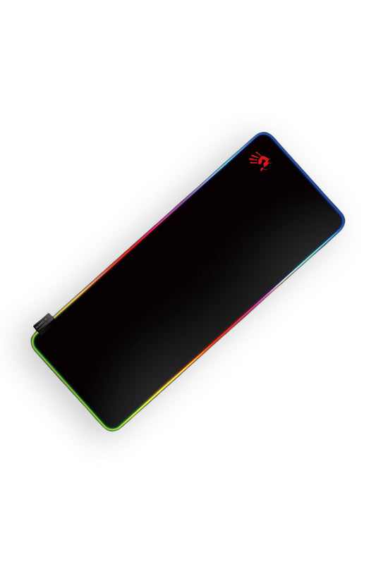 BLOODY - Bloody MP-75N Black Extended RGB Lighting Ultra-Smooth Gaming Mouse Pad - black
