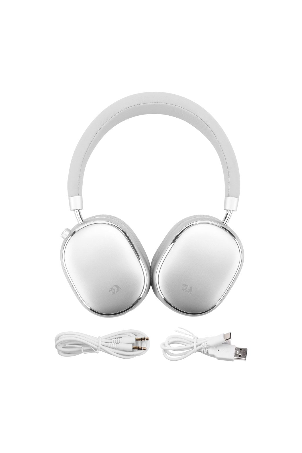 REDRAGON - Redragon H620 VibeCore 700NC Silver Over-Ear ANC Wireless Headphone - silver