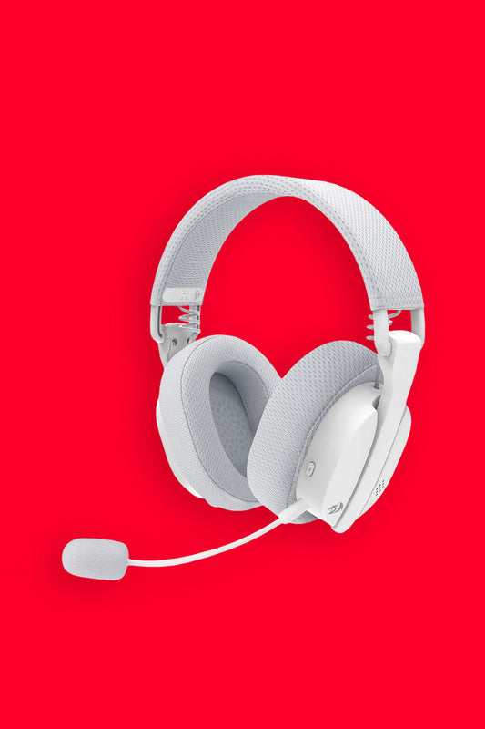 REDRAGON - H888W LUCE Multi Mode Headset - white