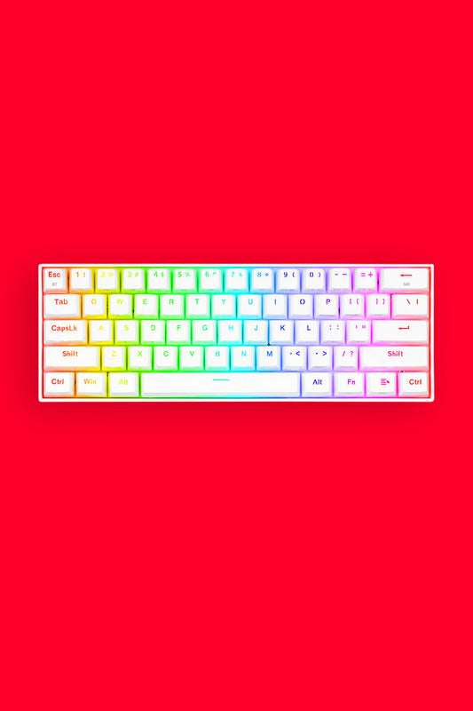 REDRAGON - K530WRGB-PRO Draconic Elite Keyboard - white