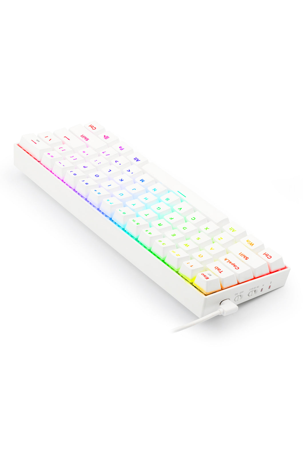 REDRAGON - K530WRGB-PRO Draconic Elite Keyboard - white