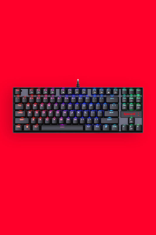 REDRAGON - K552RGB-1 Kumara Wired Keyboard - black