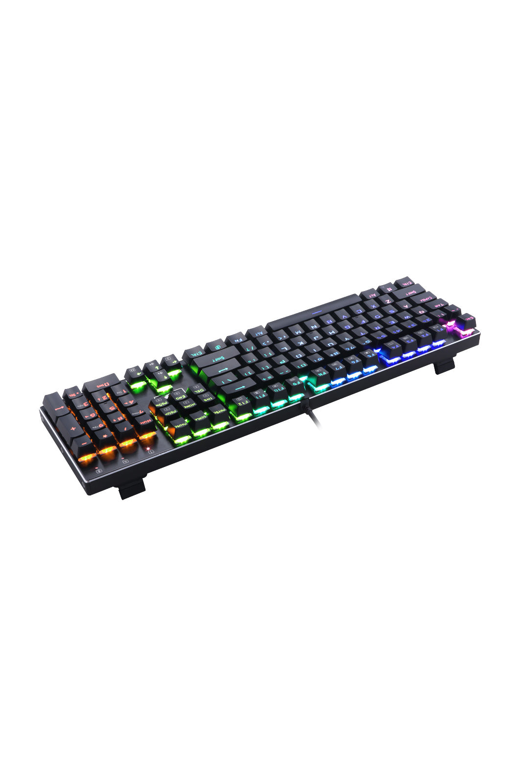 REDRAGON - K556RGB Devarajas Metal Keyboard - black