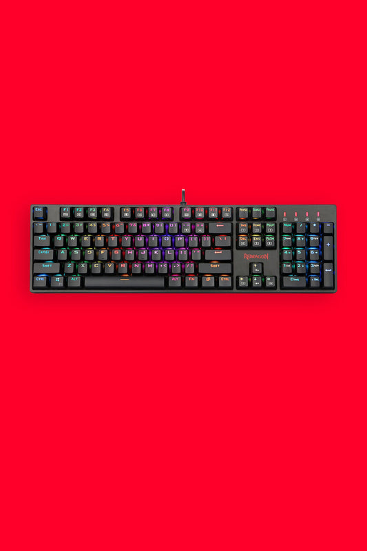 REDRAGON - K582RGB Surara Red Switch Keyboard - black
