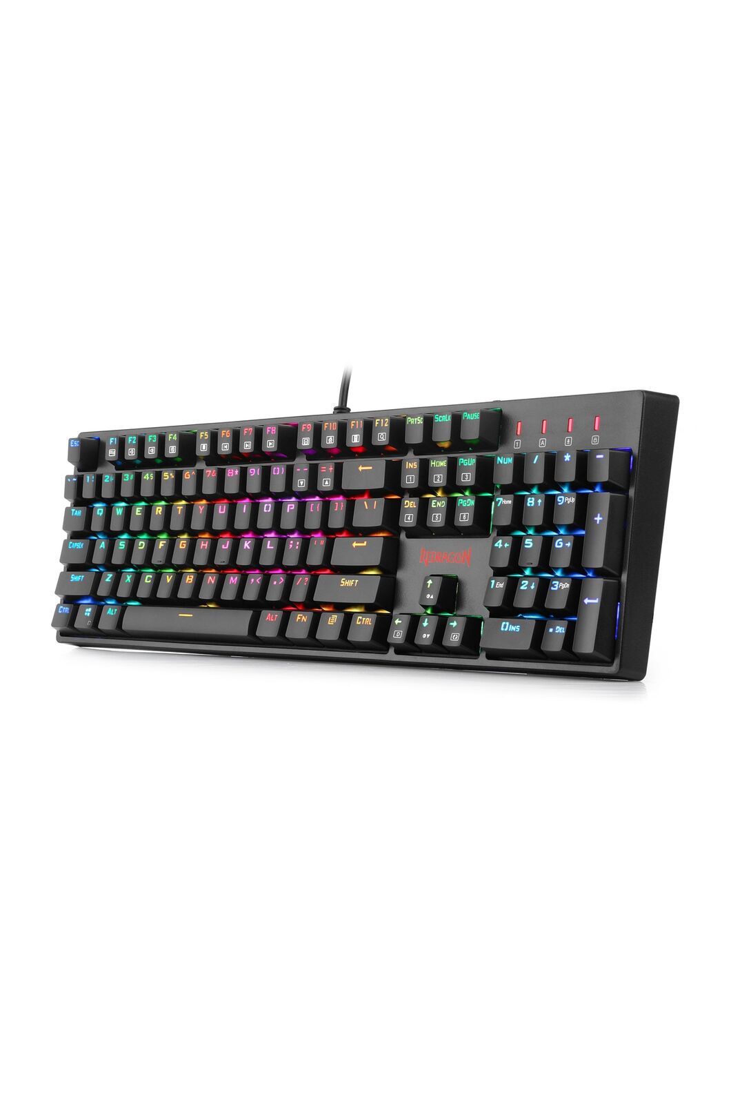 REDRAGON - K582RGB Surara Red Switch Keyboard - black