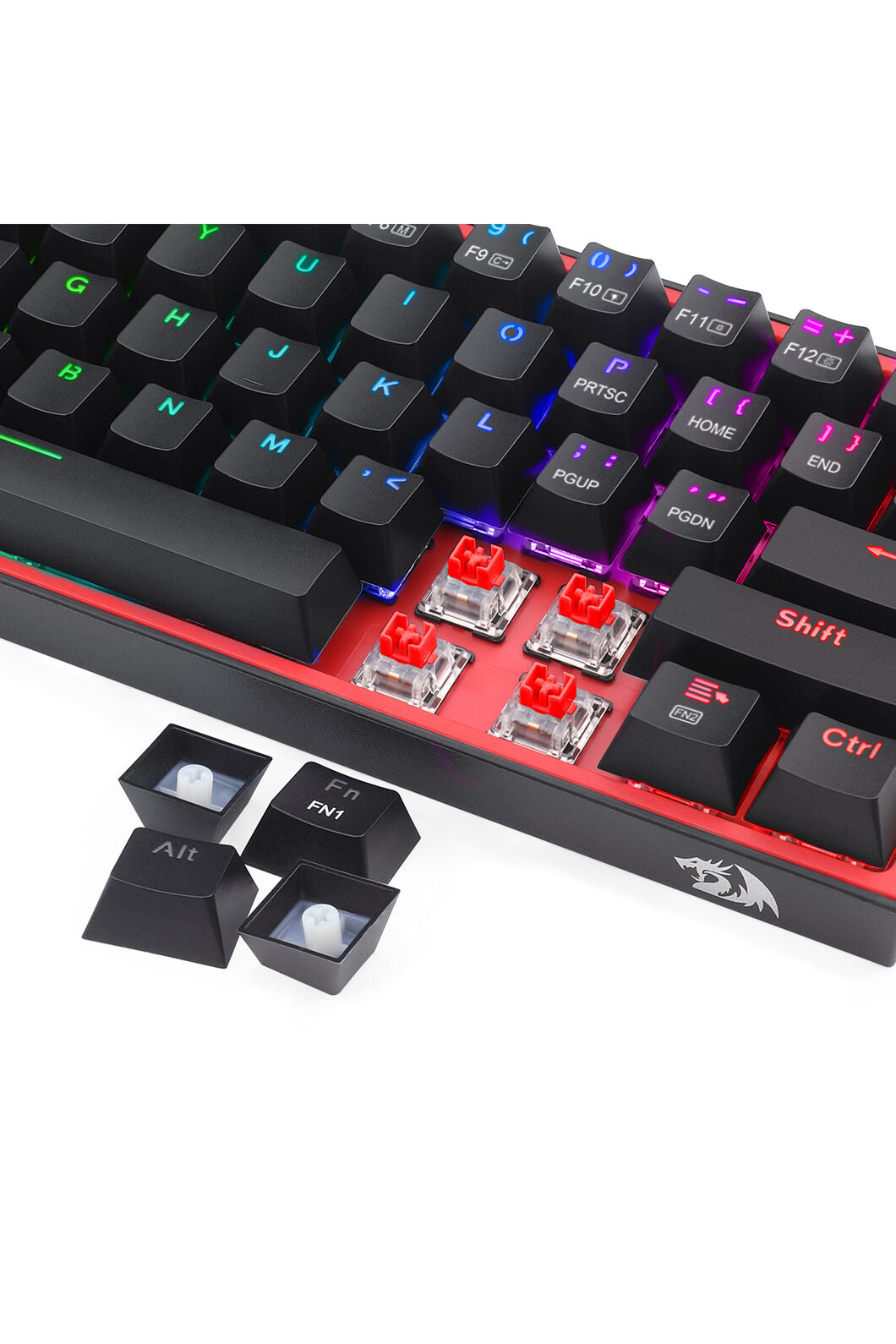 REDRAGON - K616-RGB Fizz Pro 65% Keyboard - black