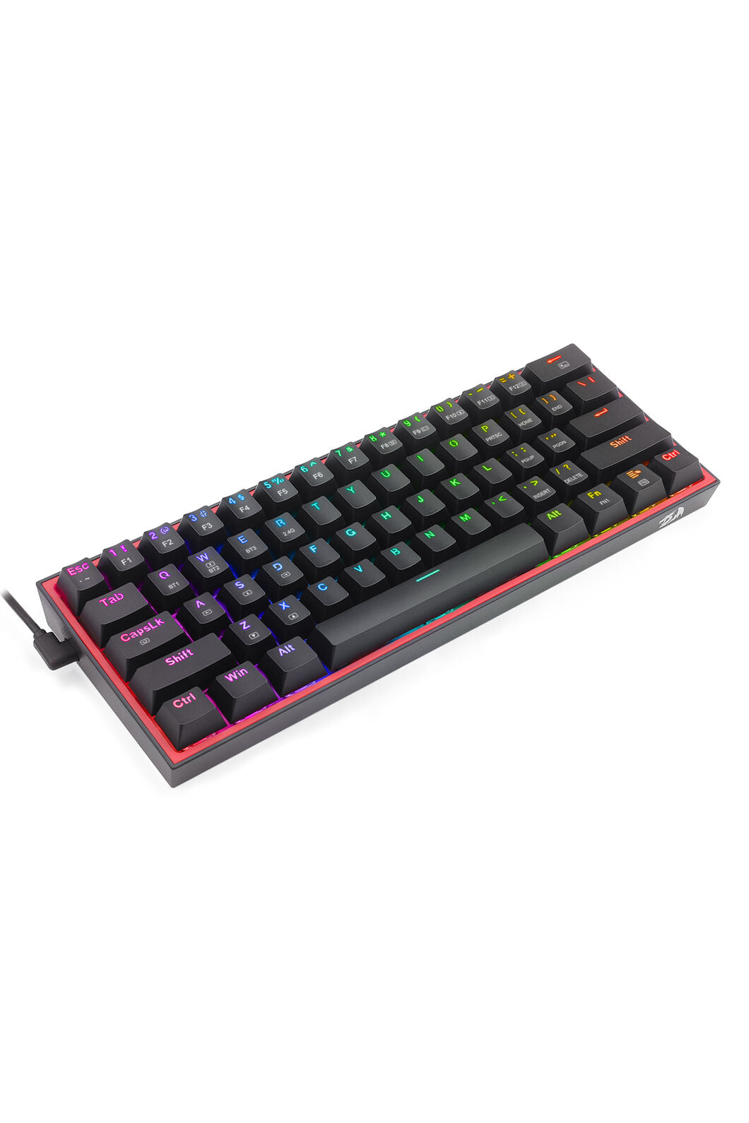 REDRAGON - K616-RGB Fizz Pro 65% Keyboard - black