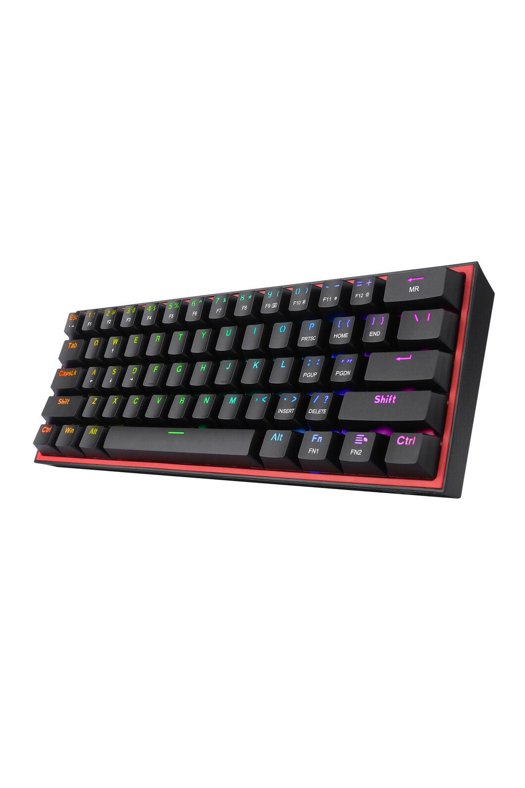 REDRAGON - K617-RGB Fizz 61 Key Wired Keyboard - grey