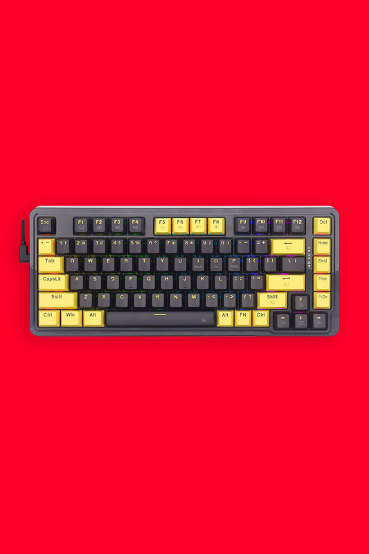 REDRAGON - K649PY-RGB Elf 75% Gasket Keyboard - black