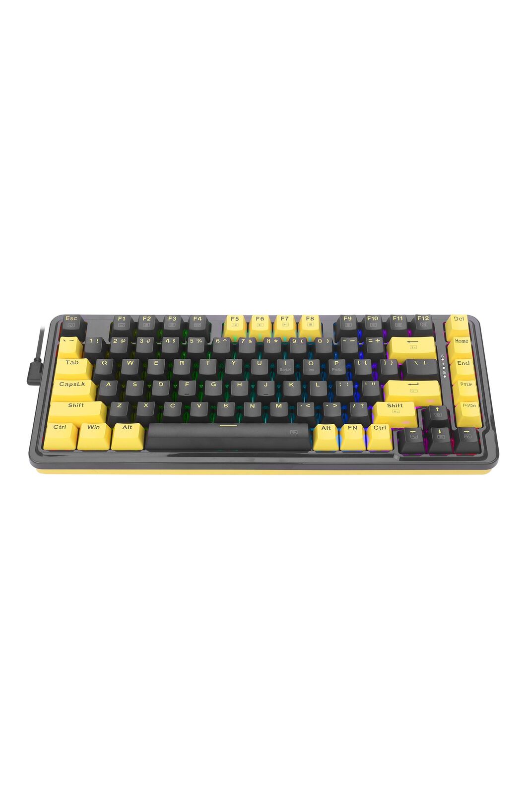 REDRAGON - K649PY-RGB Elf 75% Gasket Keyboard - black