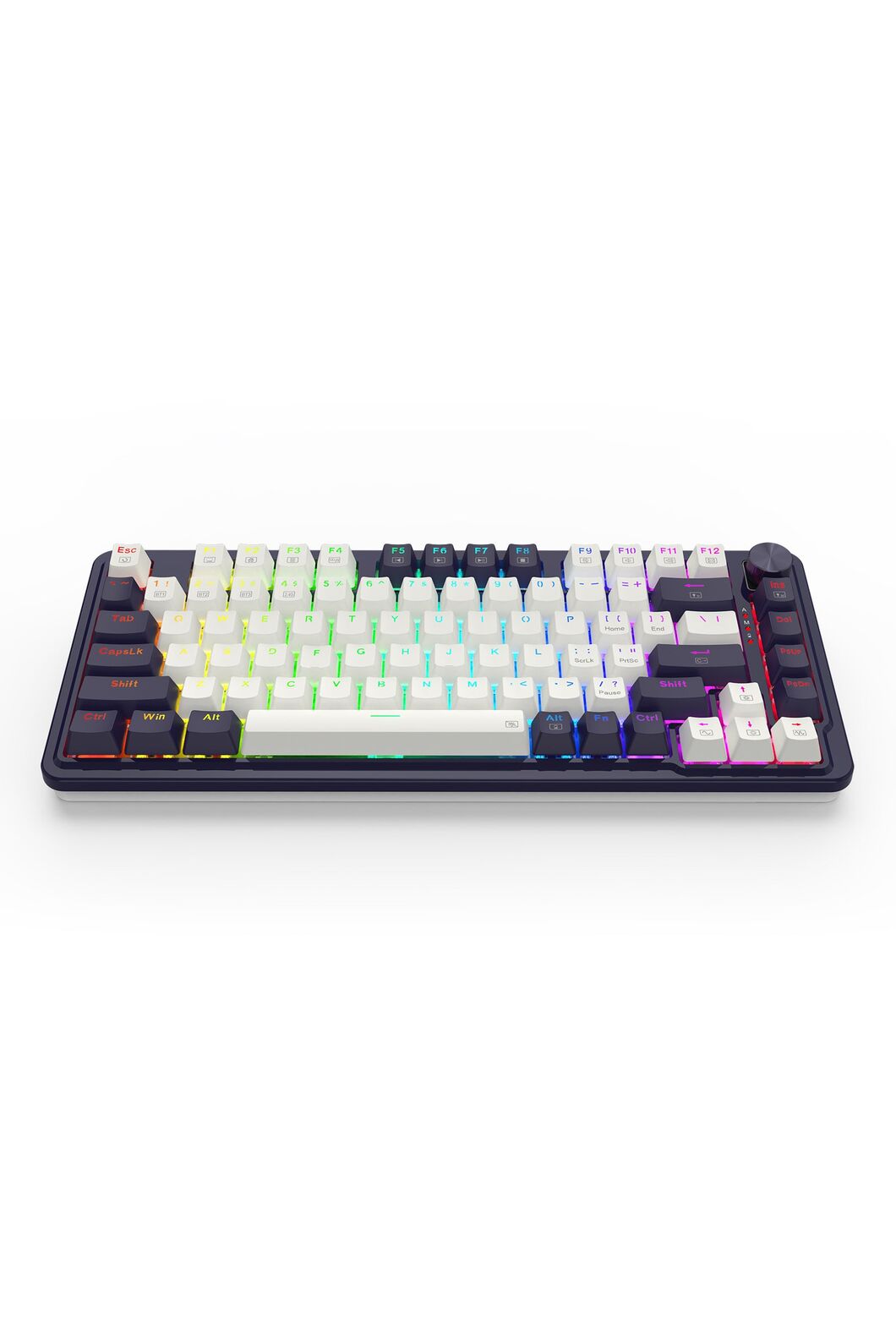 REDRAGON - K673WB-RGB-PRO 75% Gasket Keyboard - white