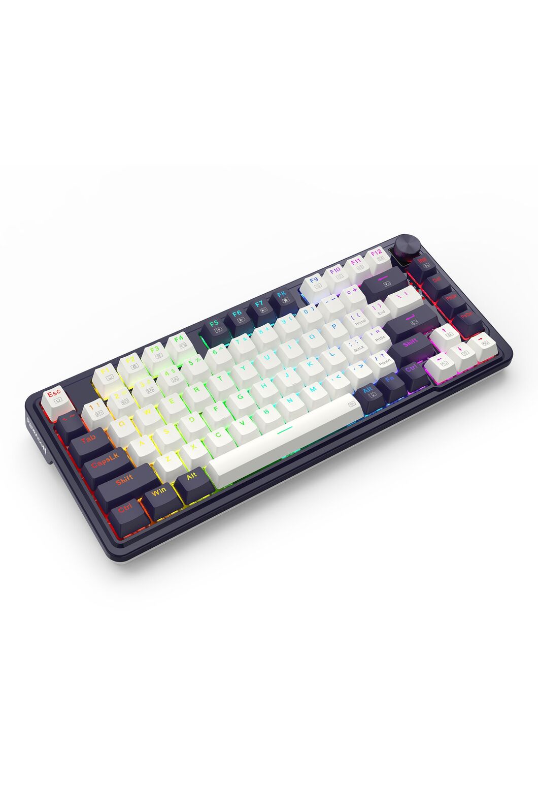 REDRAGON - K673WB-RGB-PRO 75% Gasket Keyboard - white