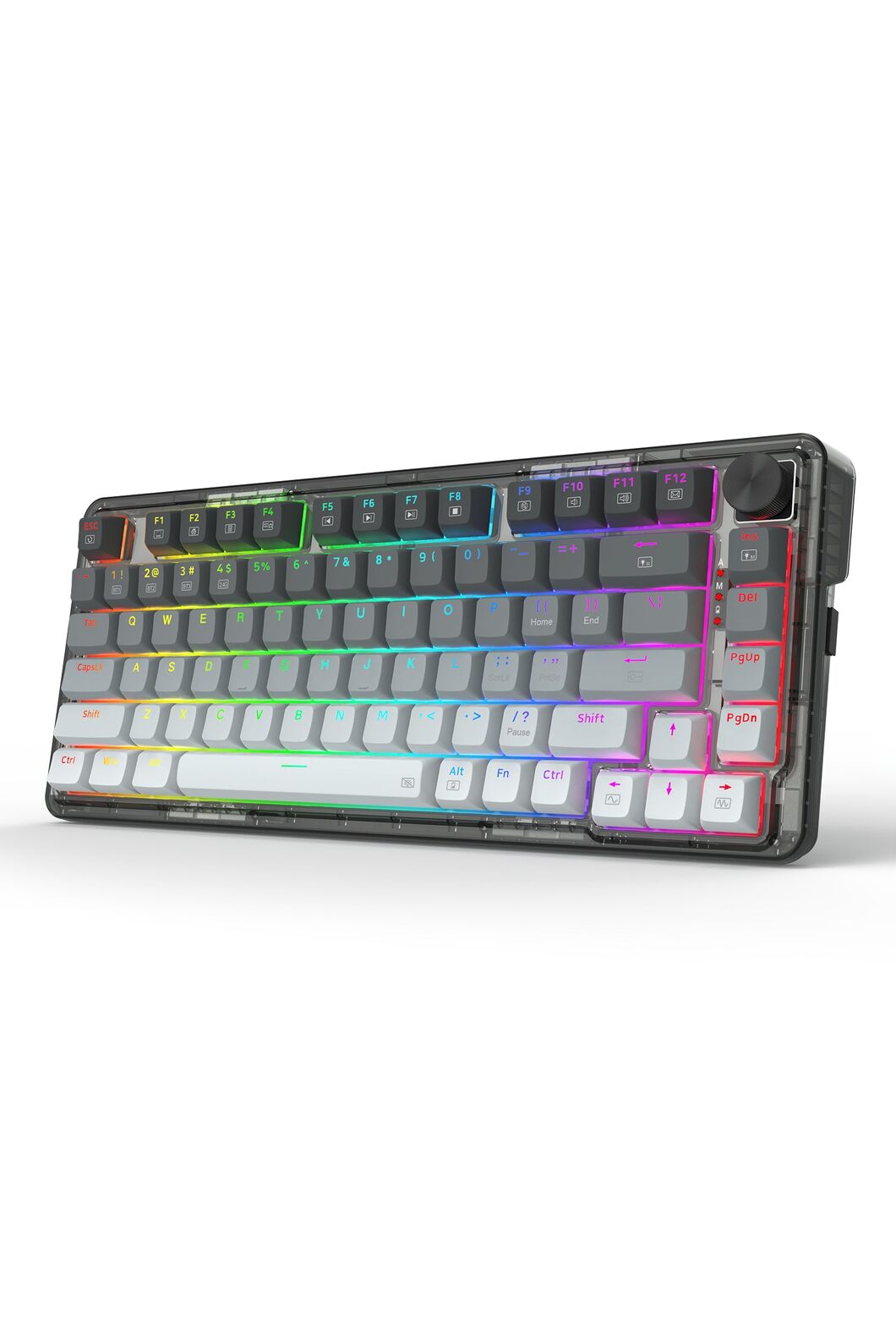 REDRAGON - K673GG-RGB-PRO 75% Gasket Keyboard - black