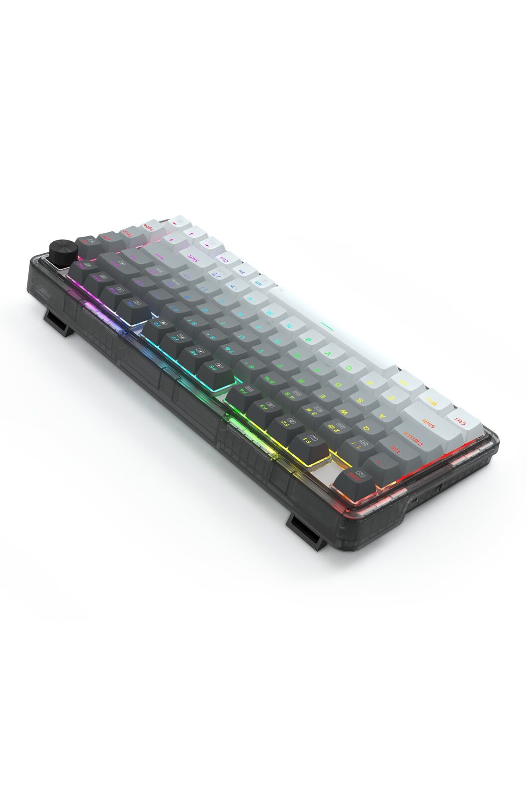 REDRAGON - K673GG-RGB-PRO 75% Gasket Keyboard - black