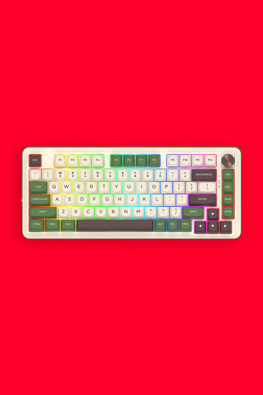 REDRAGON - K681CGC-RGB-PRO Cyrus 75% Keyboard - grey