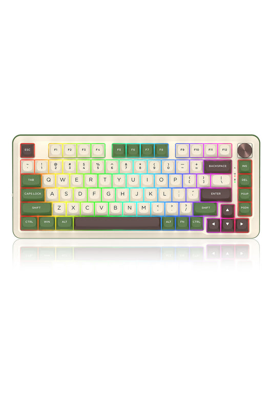 REDRAGON - K681CGC-RGB-PRO Cyrus 75% Keyboard - grey