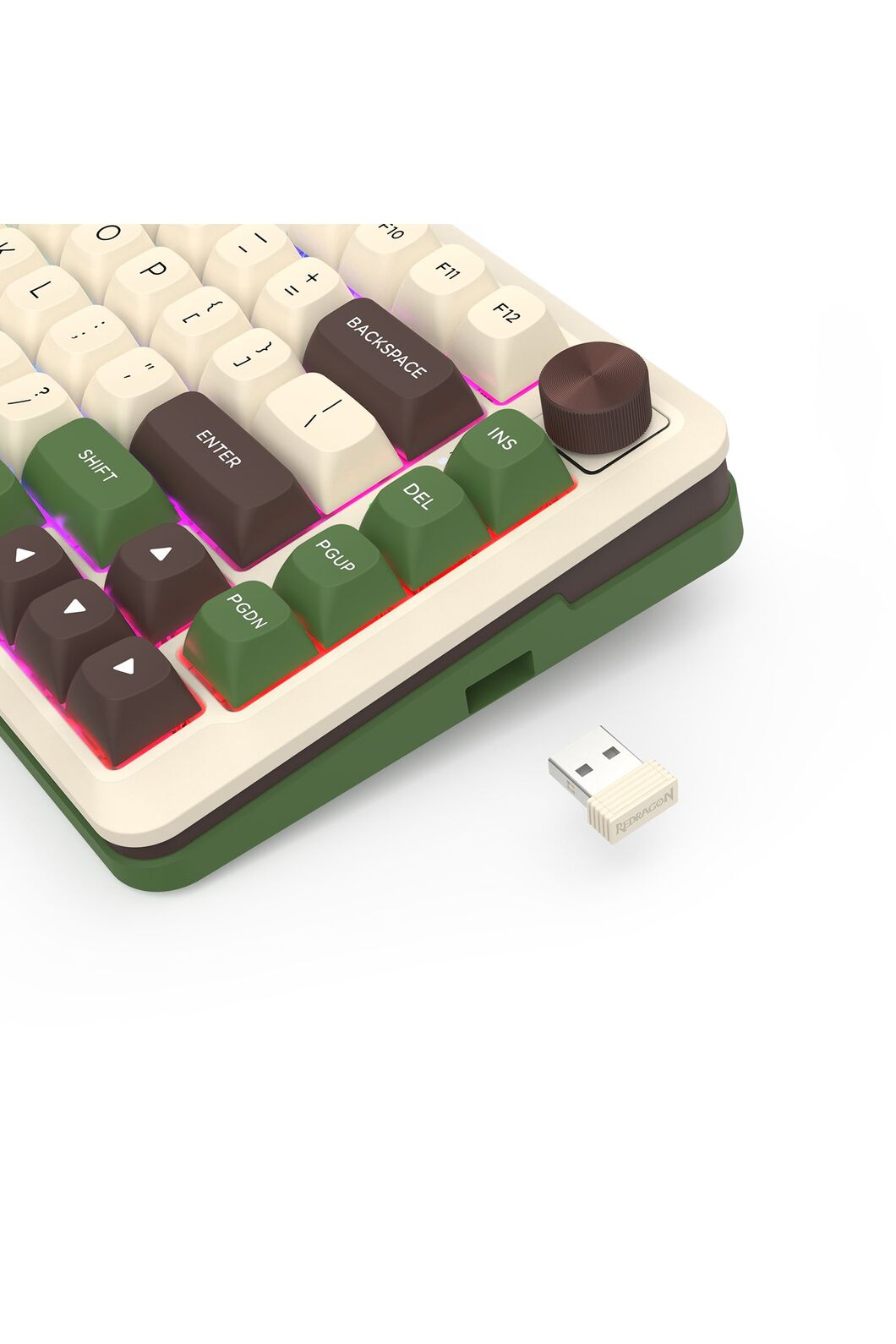 REDRAGON - K681CGC-RGB-PRO Cyrus 75% Keyboard - grey