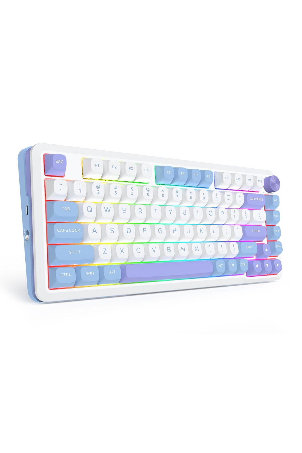REDRAGON - K681WBP-RGB-PRO Cyrus 75% Keyboard - beige