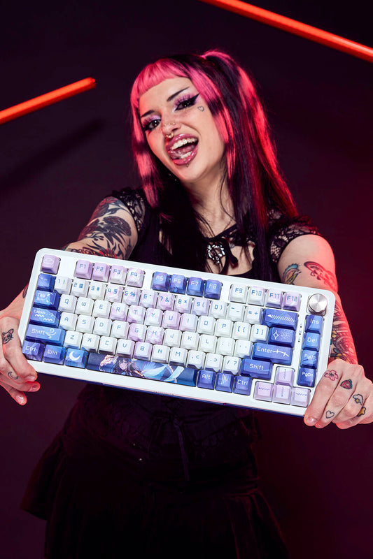 REDRAGON - K681AGC-RGB-PRO Cyrus 75% Keyboard - deep-purple