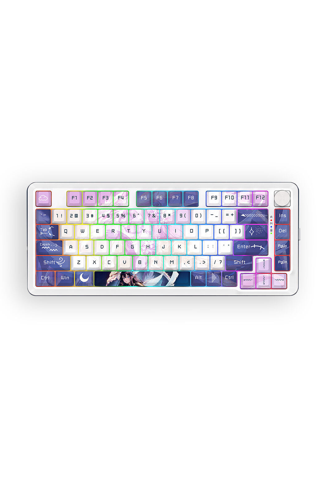 REDRAGON - K681AGC-RGB-PRO Cyrus 75% Keyboard - deep-purple
