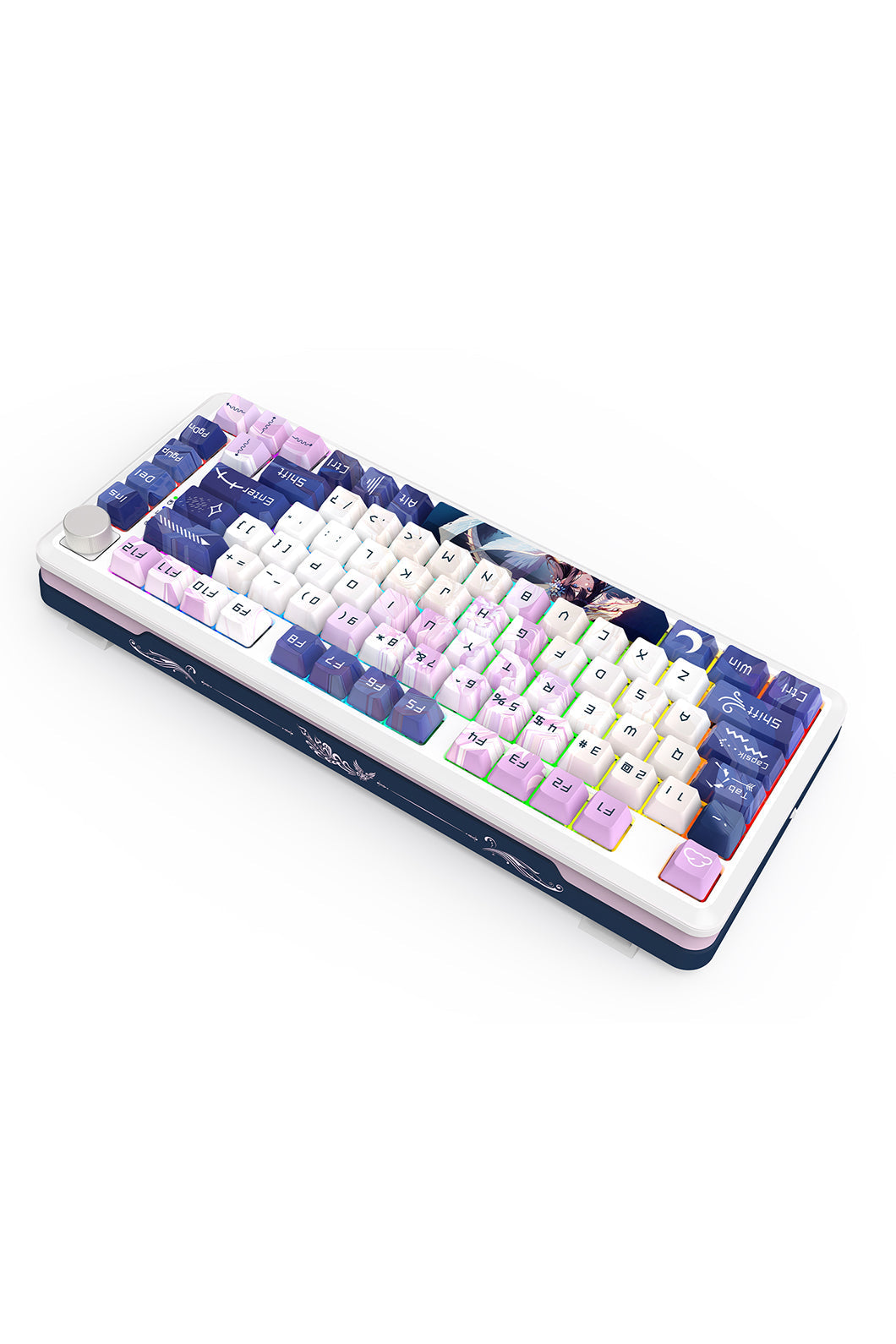REDRAGON - K681AGC-RGB-PRO Cyrus 75% Keyboard - deep-purple