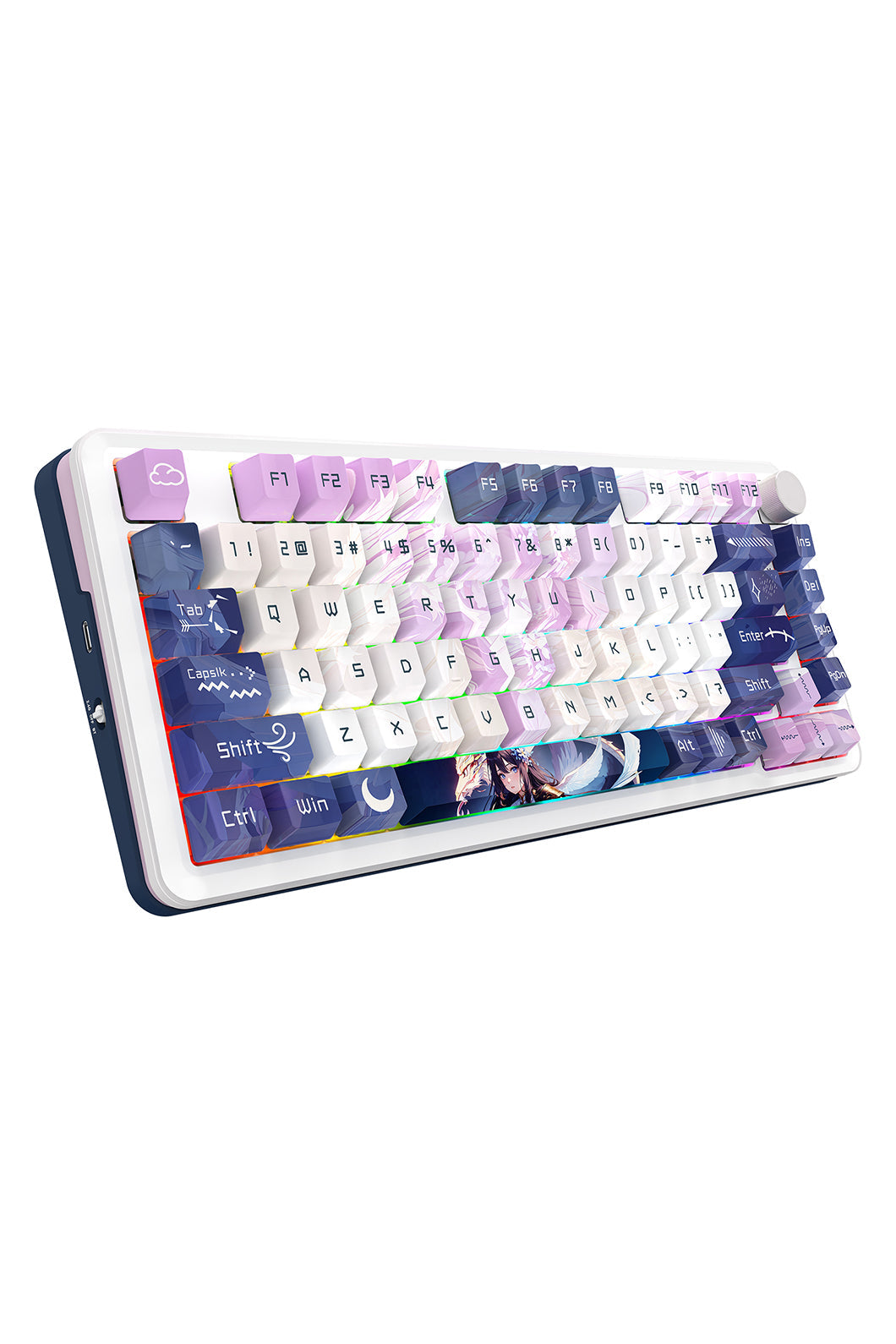 REDRAGON - K681AGC-RGB-PRO Cyrus 75% Keyboard - deep-purple
