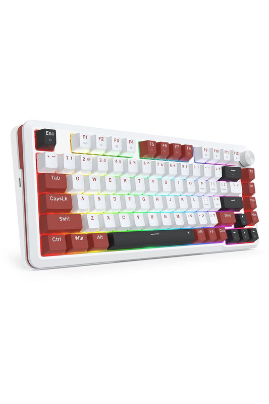REDRAGON - Redragon K721WRB RGB Stormhunter Red 75% Rapid Trigger Magnetic HE Keyboard - red