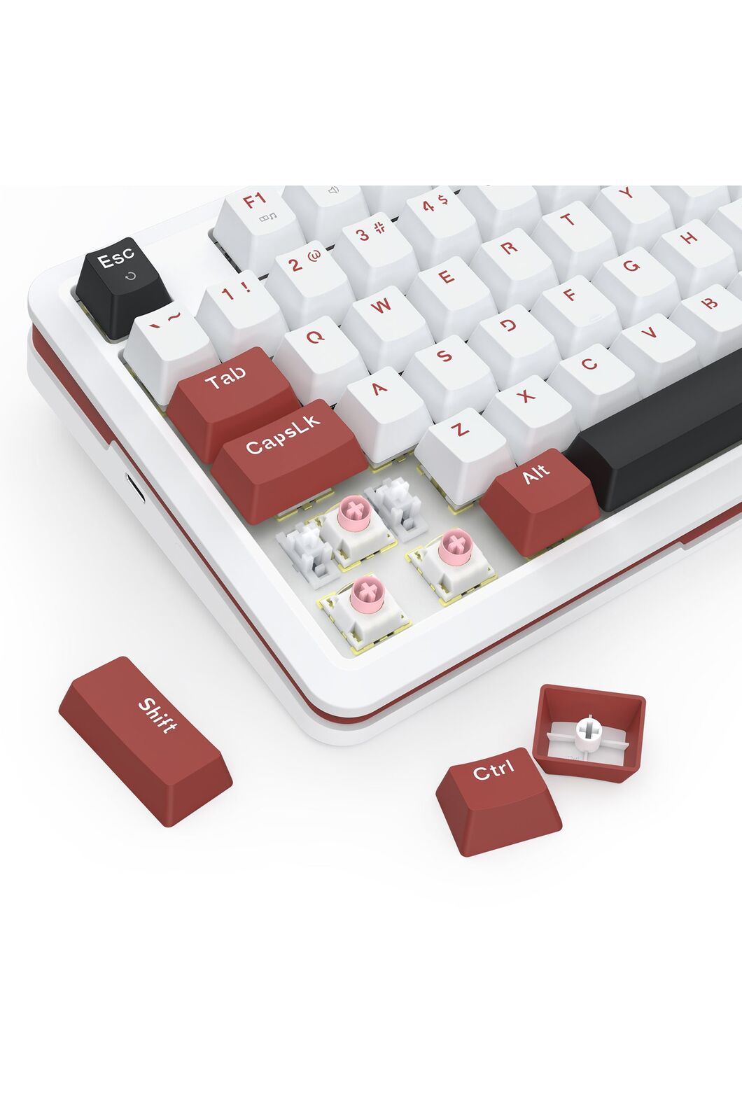 REDRAGON - K721WRB-RGB-M Stormhunter RT Keyboard - red