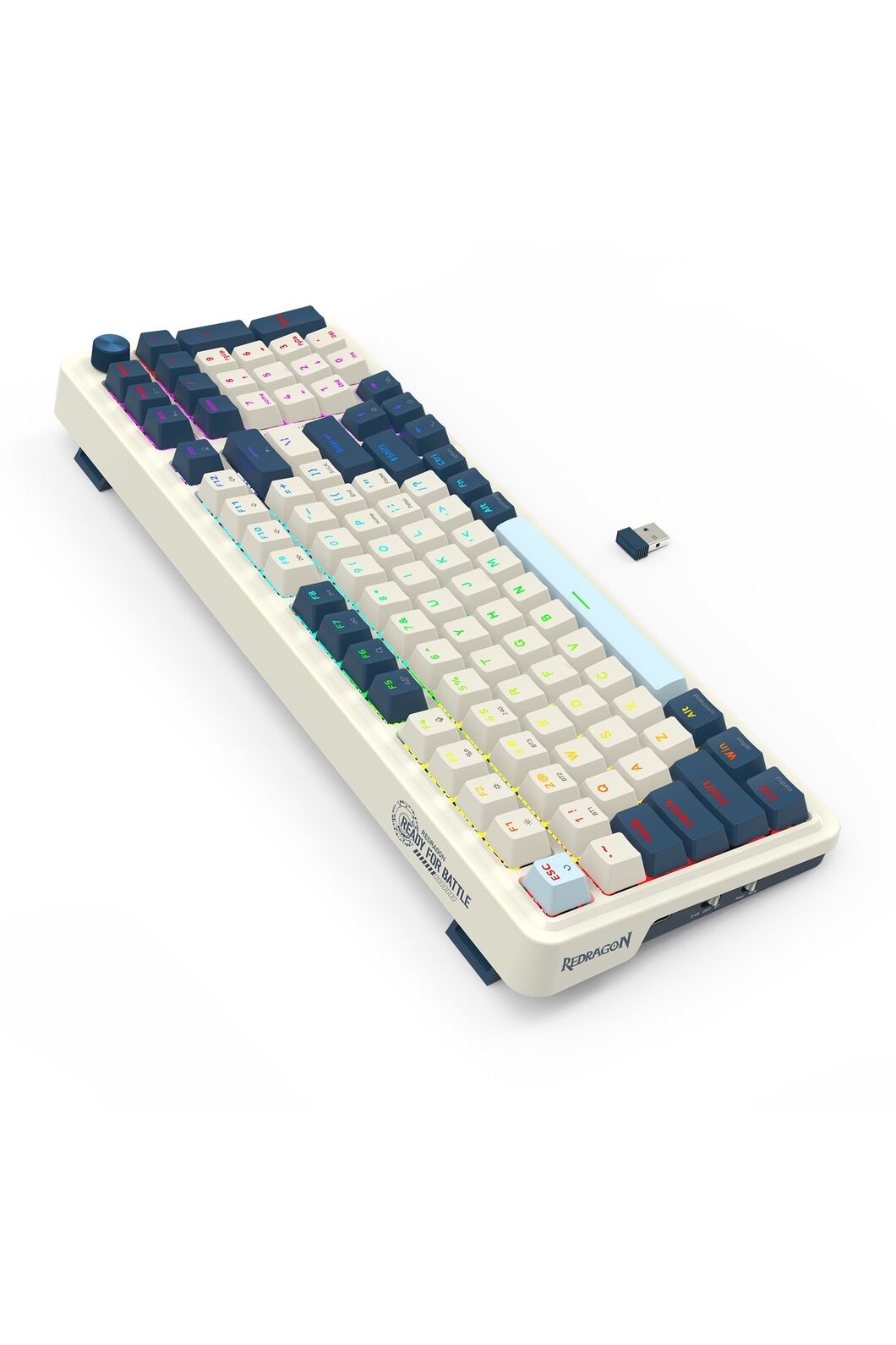 REDRAGON - K686WB-RGB-PRO EISA 98+1 Keyboard - navy