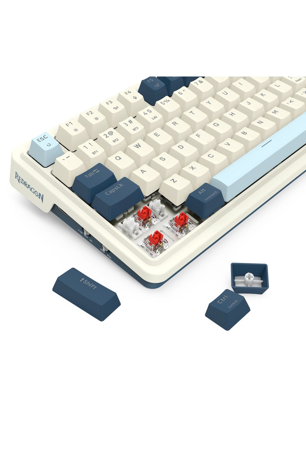 REDRAGON - K686WB-RGB-PRO EISA 98+1 Keyboard - navy