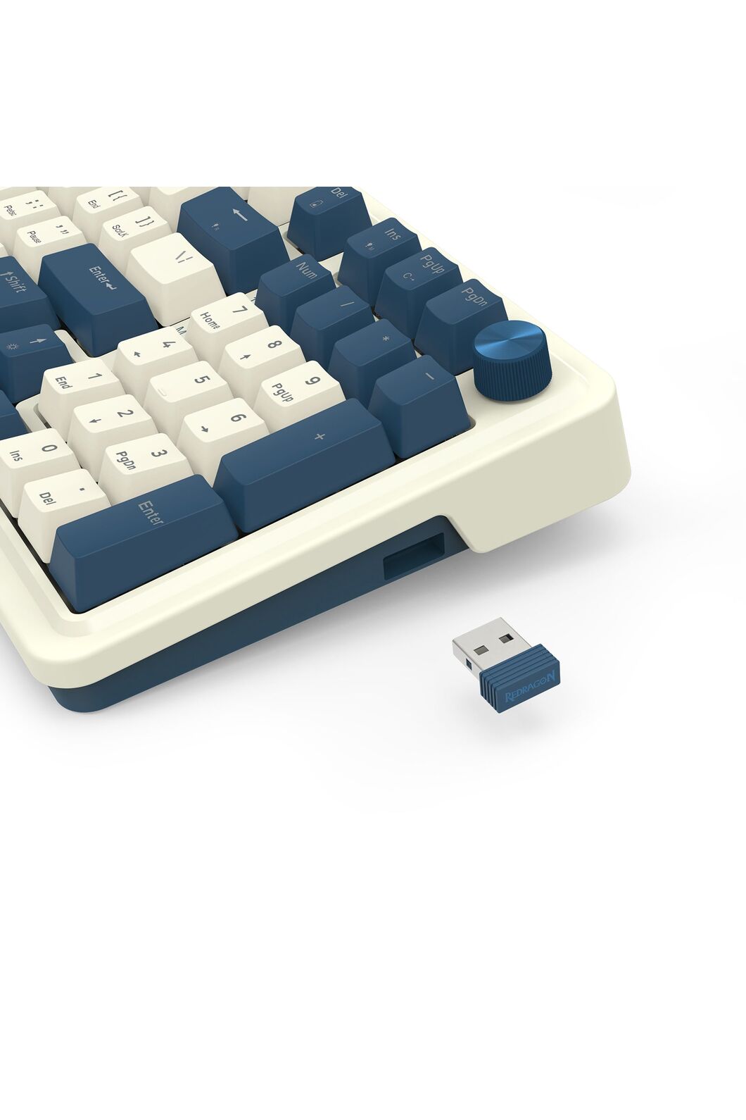 REDRAGON - K686WB-RGB-PRO EISA 98+1 Keyboard - navy