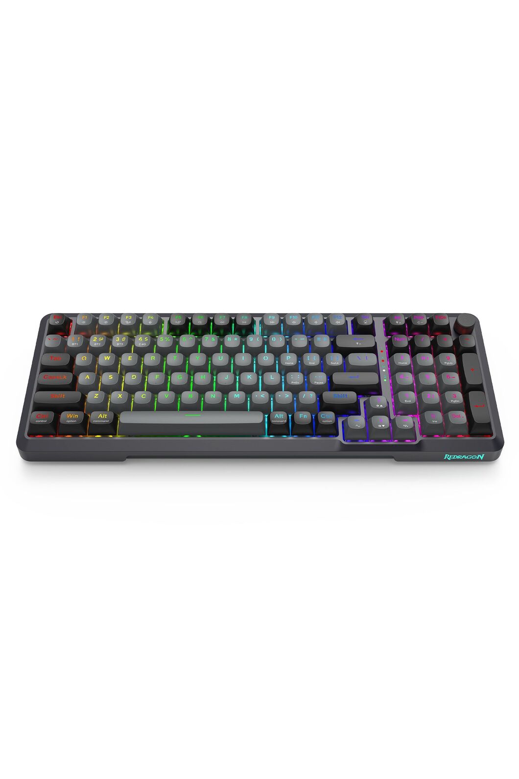 REDRAGON - K688GB-RGB-PRO Bragi Gasket Keyboard - black
