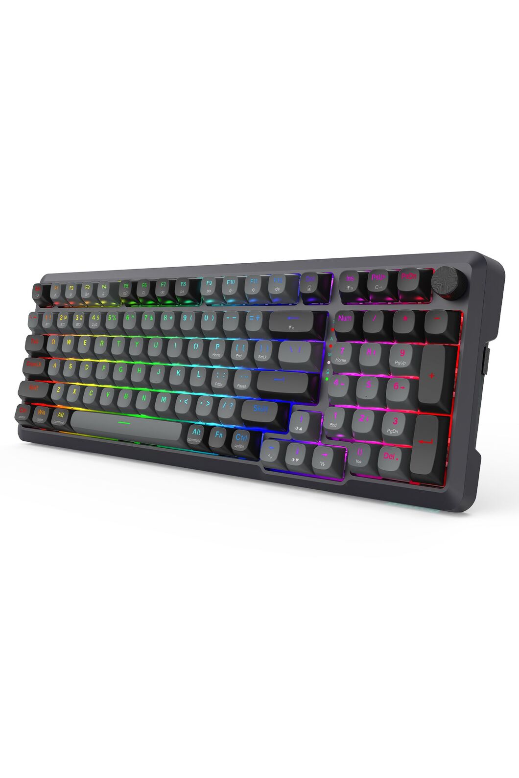 REDRAGON - K688GB-RGB-PRO Bragi Gasket Keyboard - black