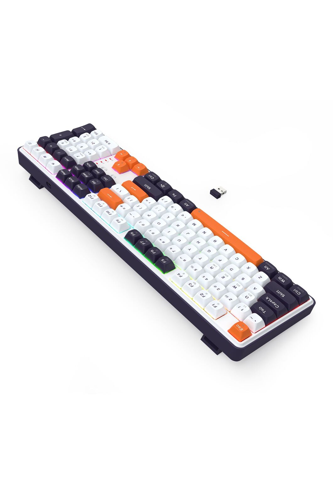 REDRAGON - K689WBO-RGB-PRO Wyvern 108K Keyboard - white