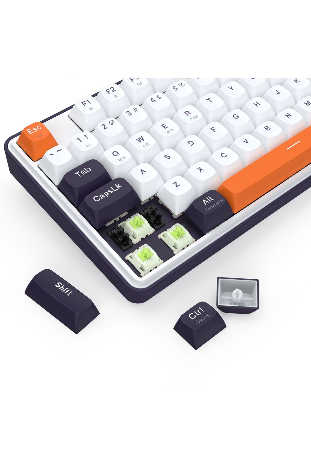REDRAGON - K689WBO-RGB-PRO Wyvern 108K Keyboard - white