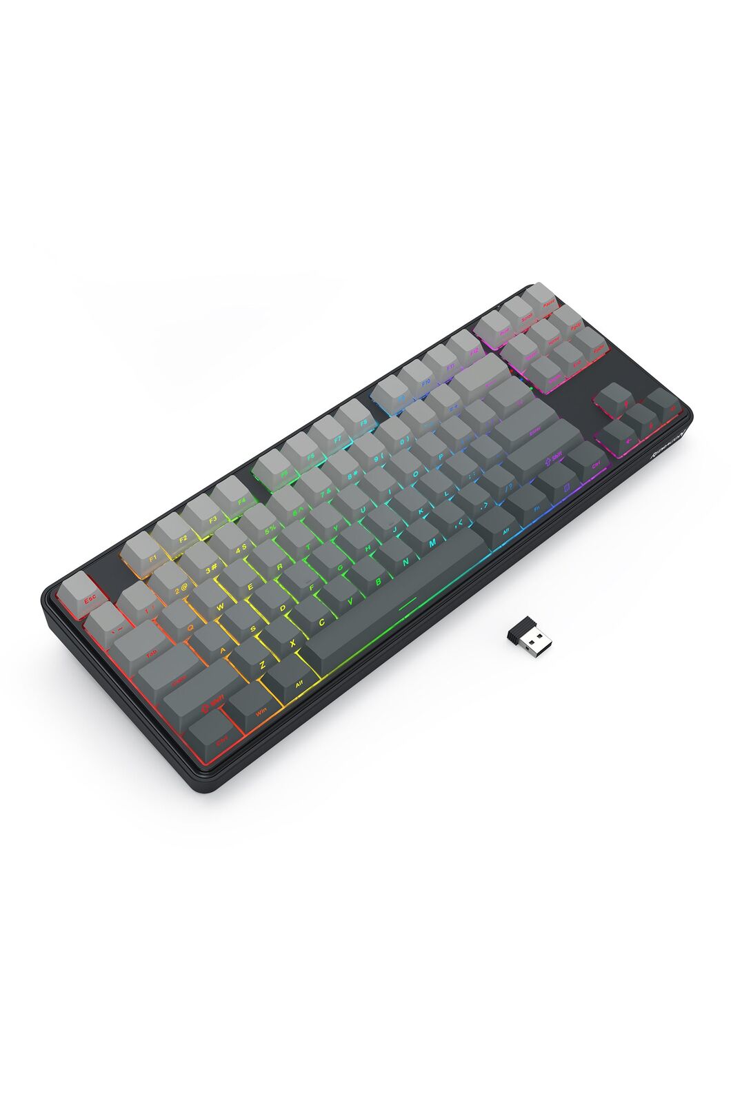 REDRAGON - K707SP-RGB-PRO S.Blade TKL Keyboard - charcoal