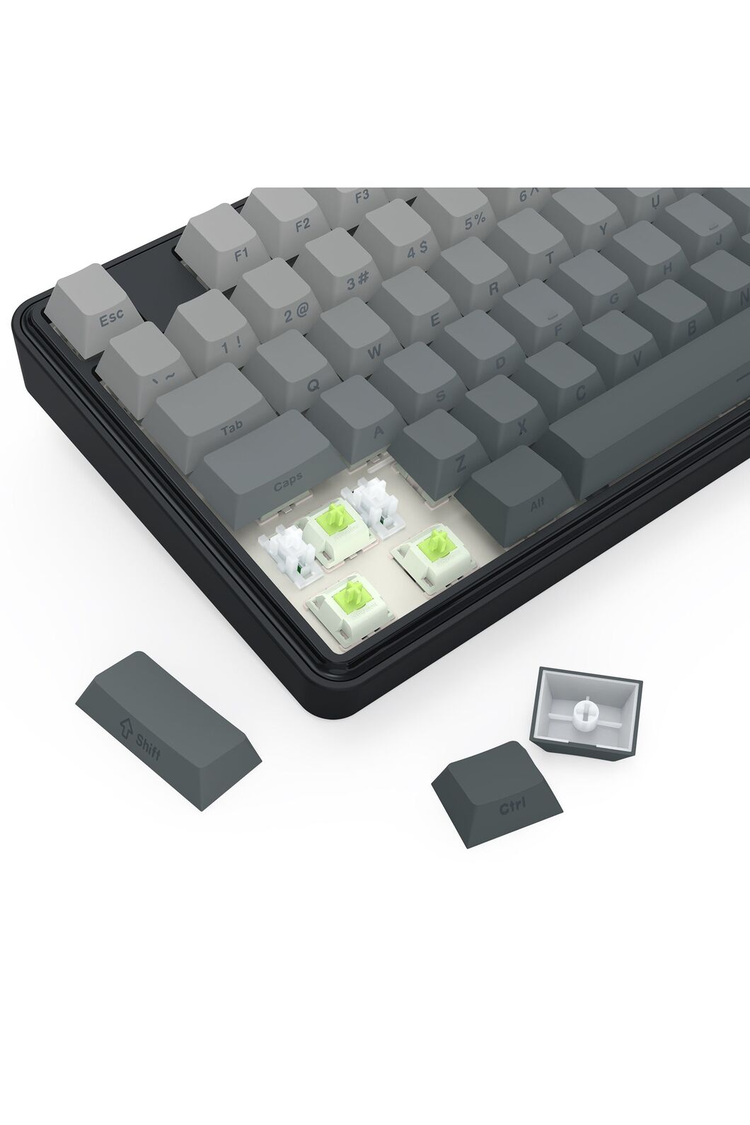 REDRAGON - K707SP-RGB-PRO S.Blade TKL Keyboard - charcoal