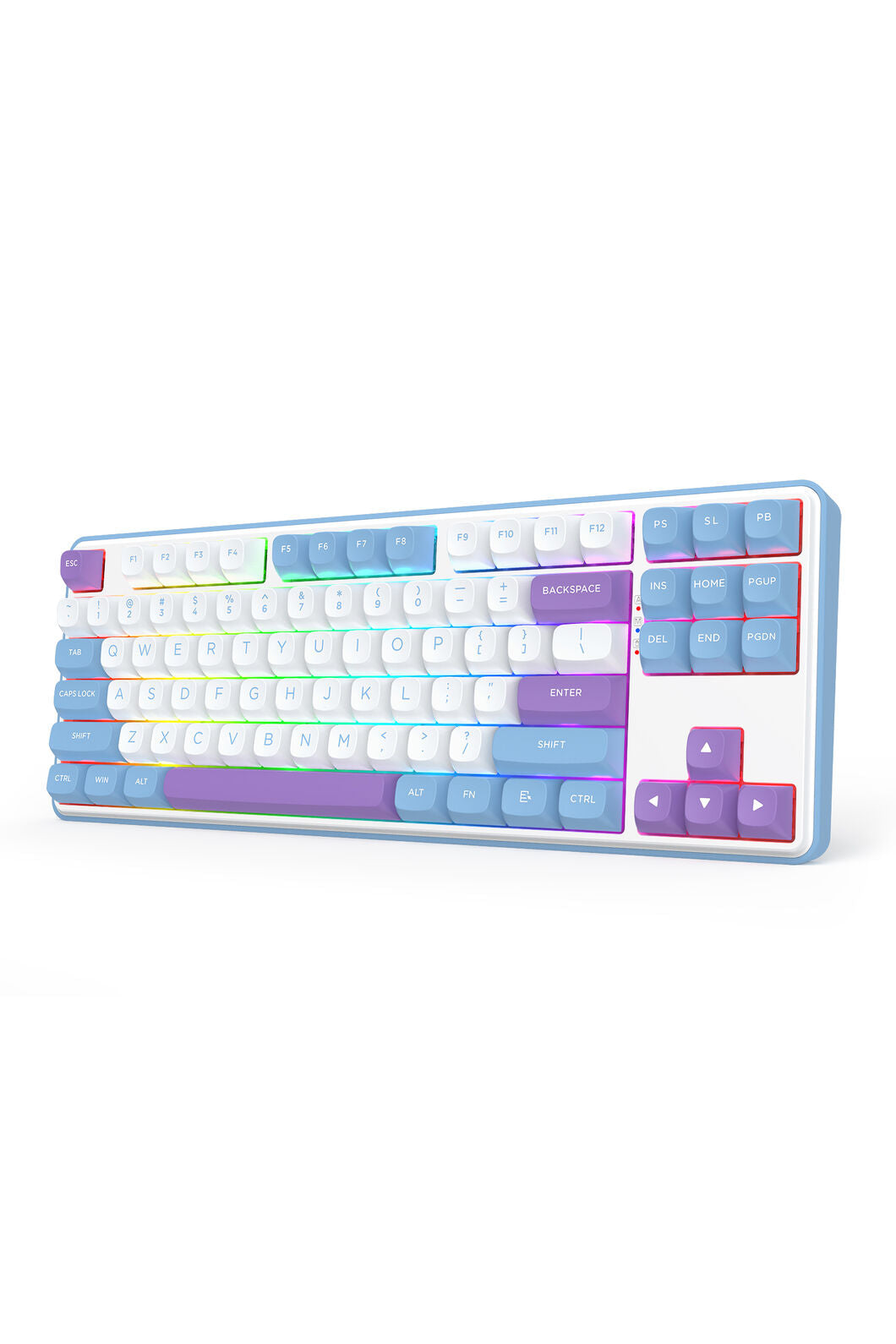 REDRAGON - K707WBP-RGB-PRO S.Blade TKL KB - purple