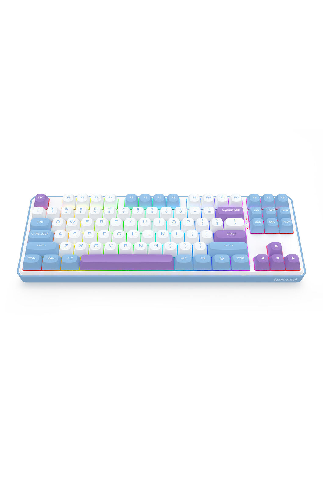 REDRAGON - K707WBP-RGB-PRO S.Blade TKL KB - purple