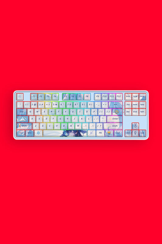 REDRAGON - K707AK-RGB-PRO S.Blade TKL Keyboard - blue